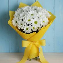 Букет цветов из:  Хризантемы #REPLACE_PRED# Солянке