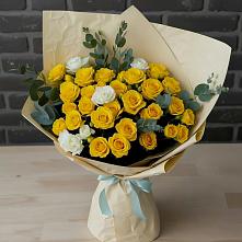 Букет цветов из:  Розы #REPLACE_PRED# Солянке