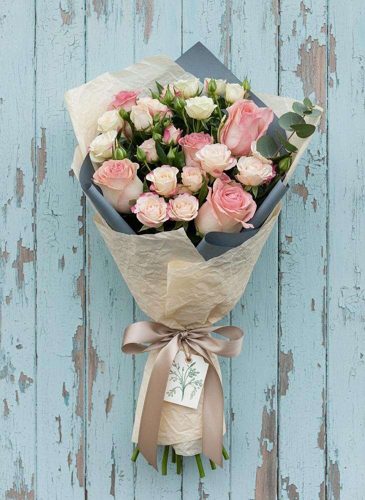 Букет цветов из: Розы в Солянке