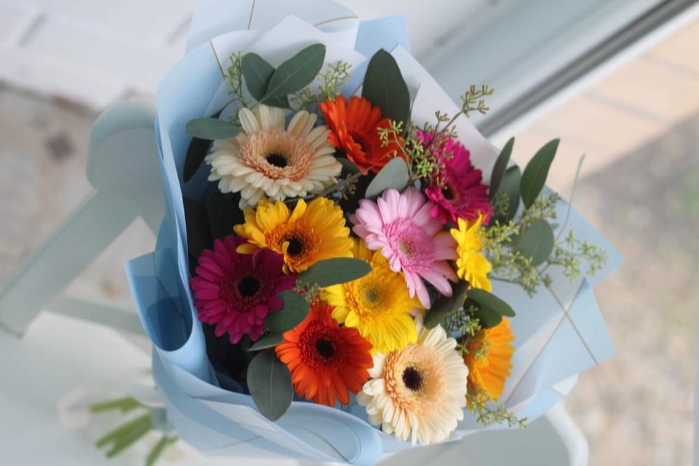 Букет цветов из: Герберы в Солянке