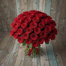 Букет 55 Красных роз Фридом #REPLACE_PRED# Солянке