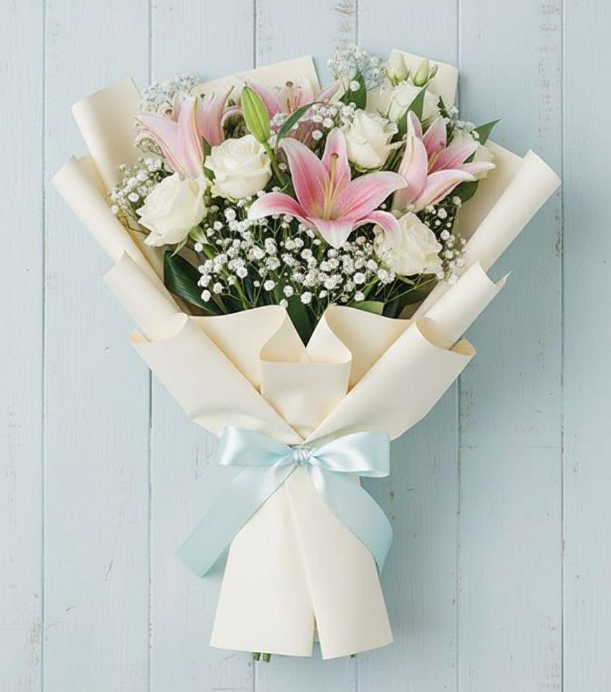 Букет цветов из: Лилии в Солянке