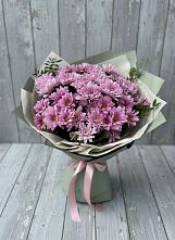 Букет цветов из:  Хризантемы в Солянке