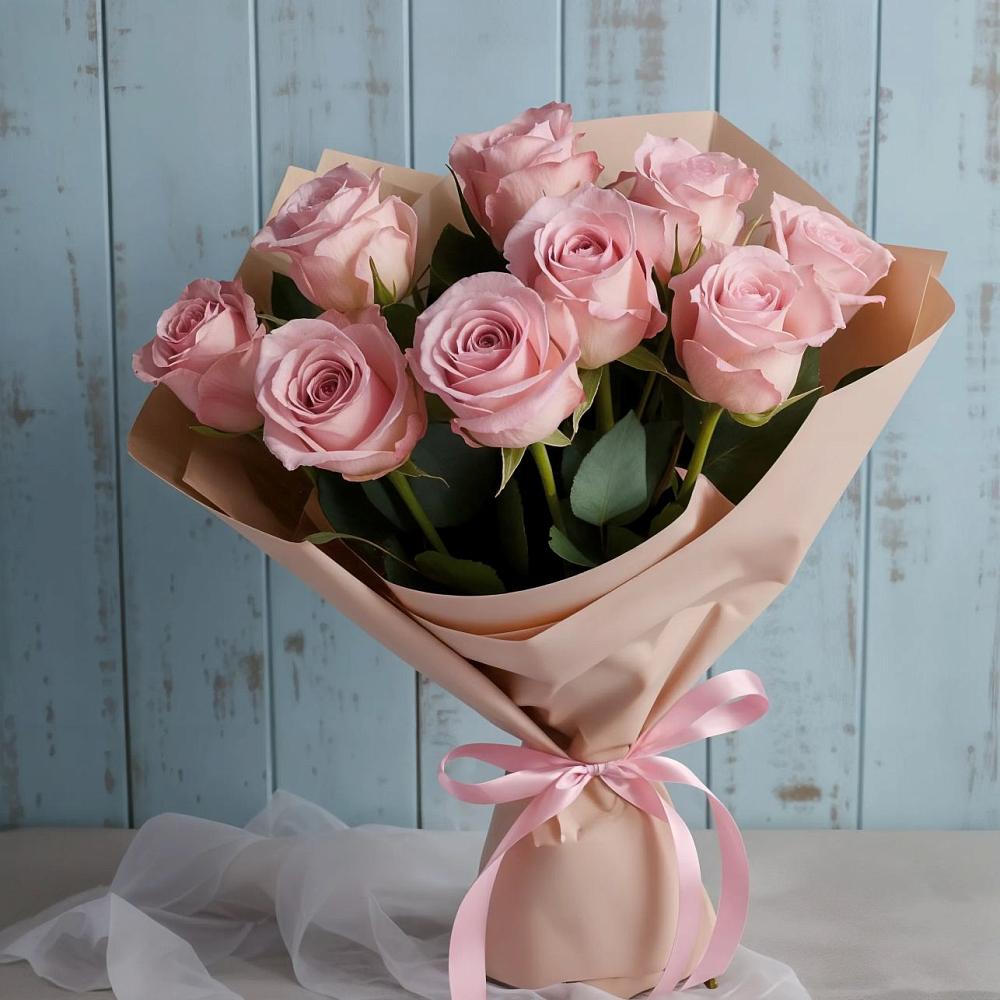 Букет цветов из: Розы в Солянке