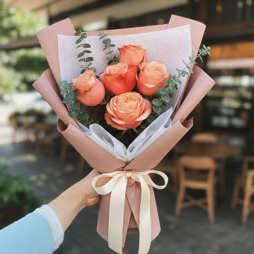 Букет цветов из: Розы в Солянке