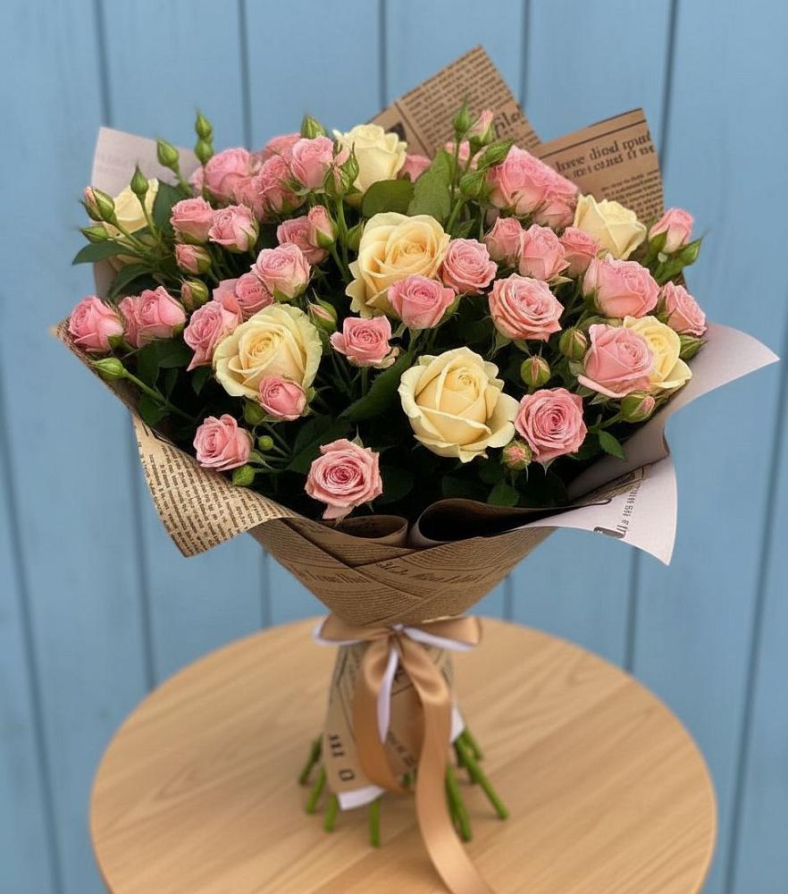 Букет цветов из: Розы в Солянке