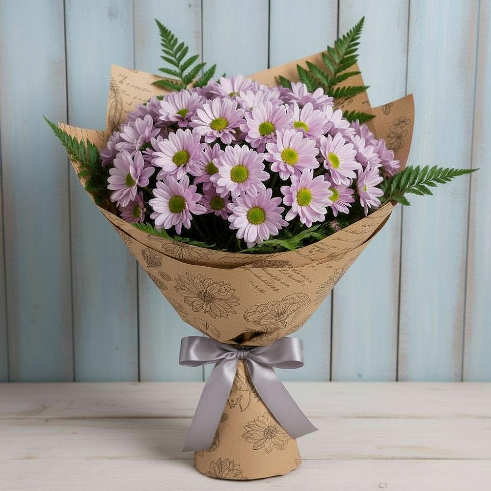Букет цветов из: Хризантемы в Солянке