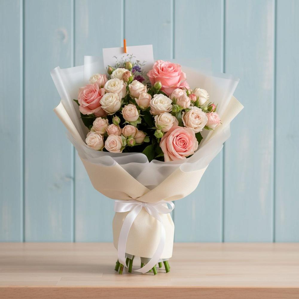 Букет цветов из: Розы в Солянке