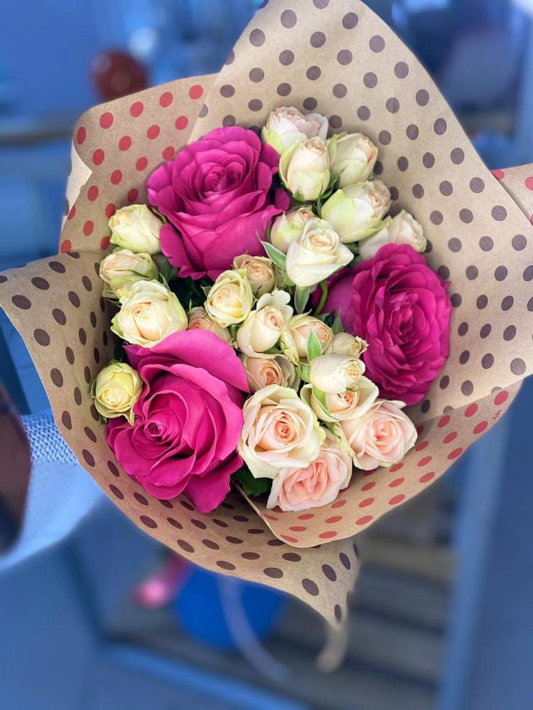 Букет цветов из: Розы в Солянке