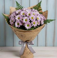 Букет цветов из:  Хризантемы в Солянке