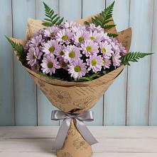Букет цветов из:  Хризантемы в Солянке