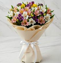 Букет цветов из:  Альстромерии в Солянке