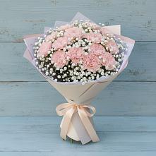 Букет цветов из:  Гвоздики в Солянке
