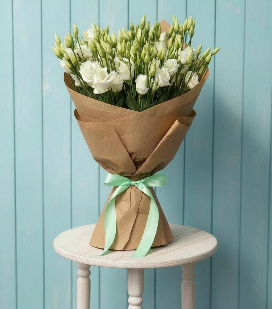 Букет цветов из: Лизиантусы в Солянке