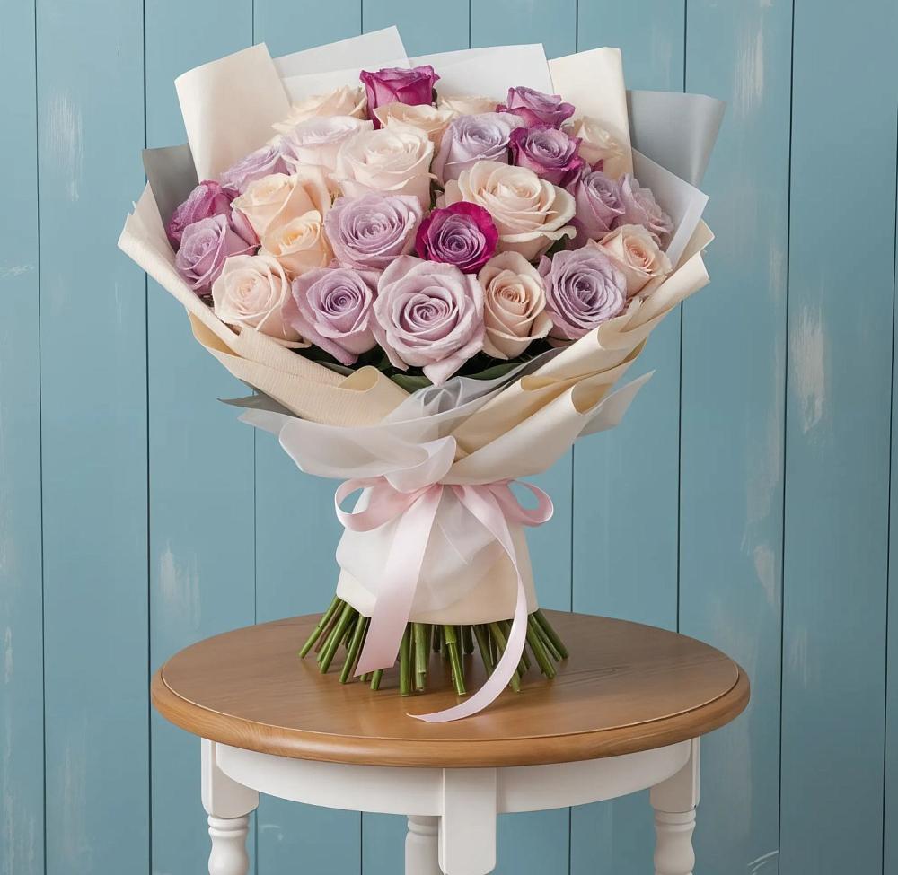 Букет цветов из: Розы в Солянке