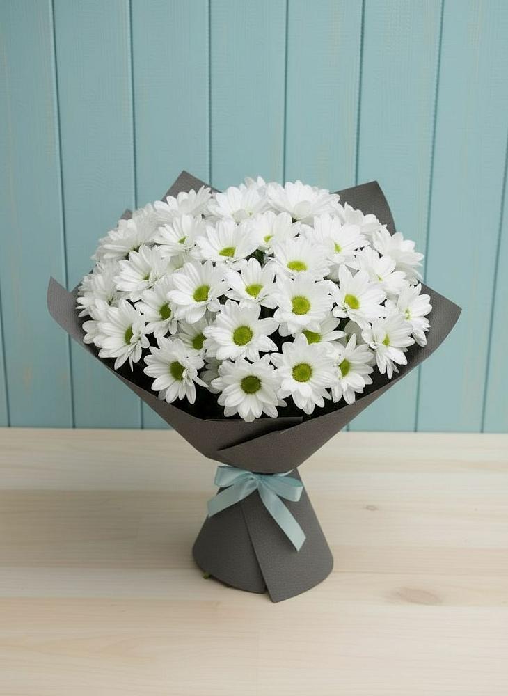 Букет цветов из: Хризантемы в Солянке