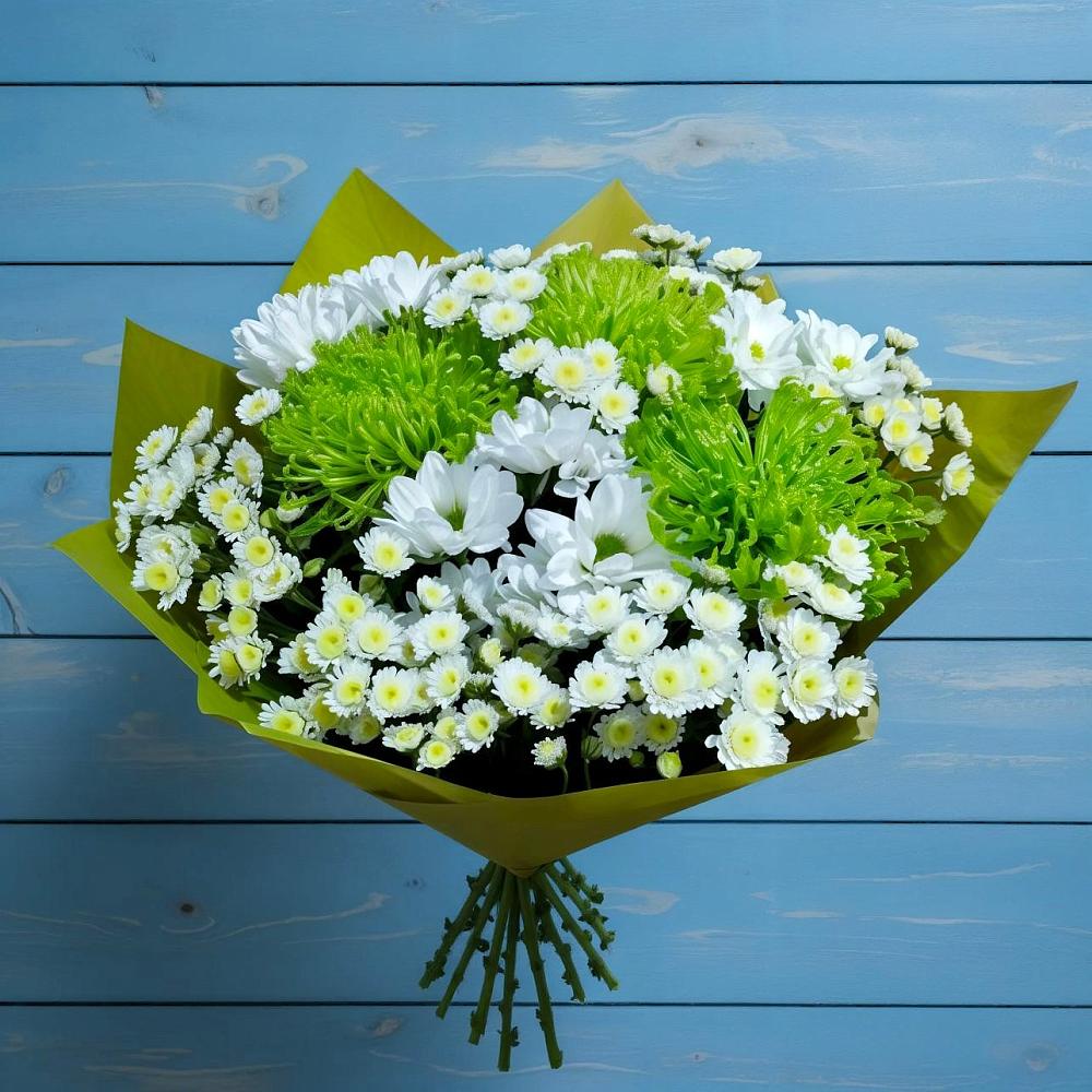 Букет цветов из: Хризантемы в Солянке