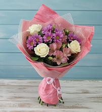 Букет цветов из:  Герберы в Солянке