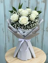 Букет цветов из:  Розы в Солянке