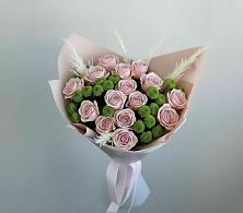 Букет цветов из:  Розы и Хризантемы в Солянке