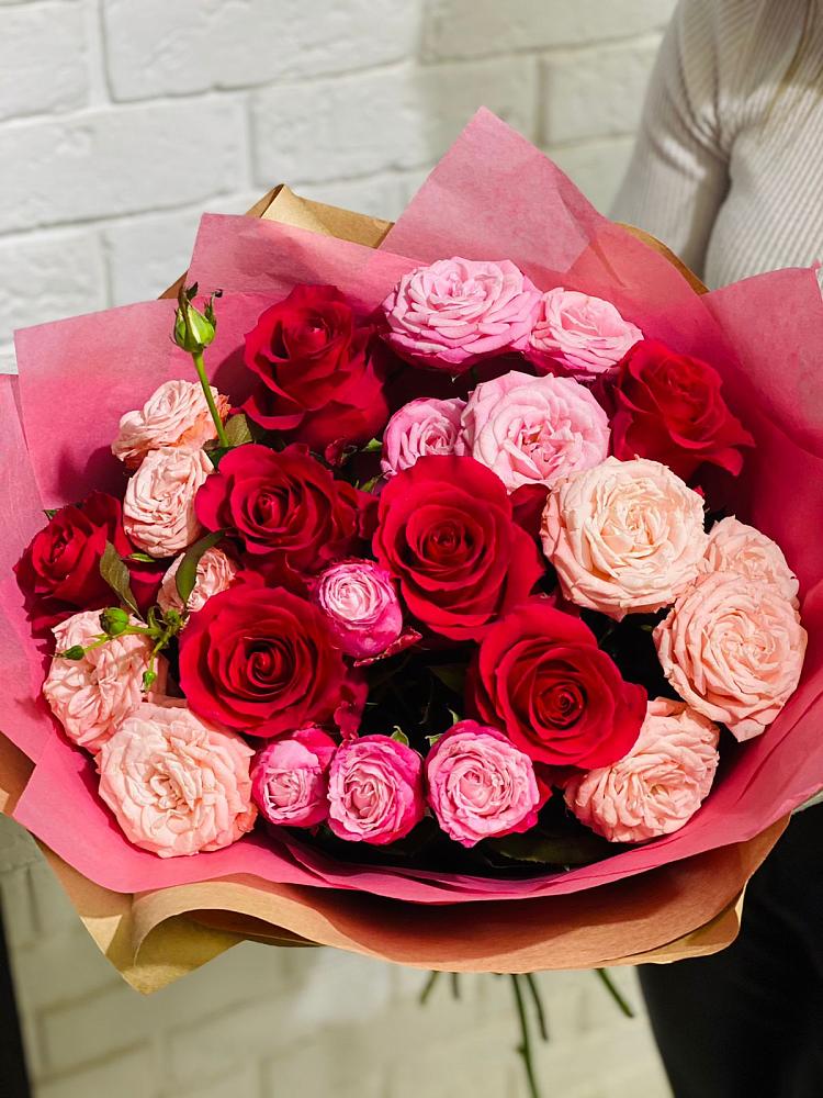 Букет цветов из: Розы в Солянке