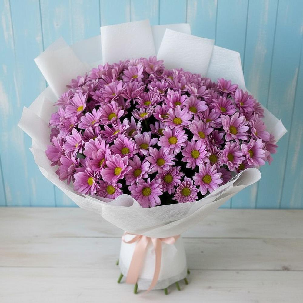 Букет цветов из: Хризантемы в Солянке
