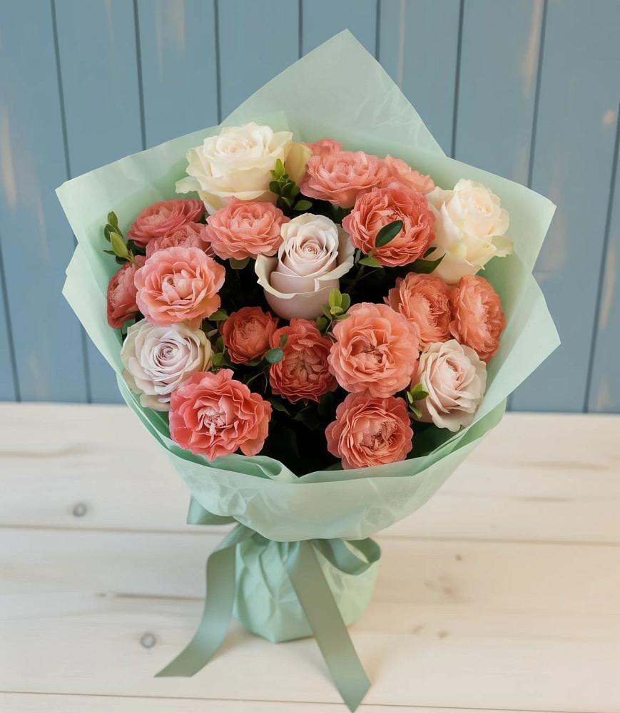 Букет цветов из: Розы в Солянке