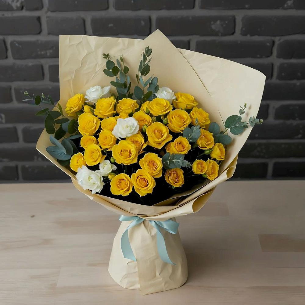 Букет цветов из: Розы в Солянке