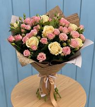 Букет цветов из:  Розы в Солянке