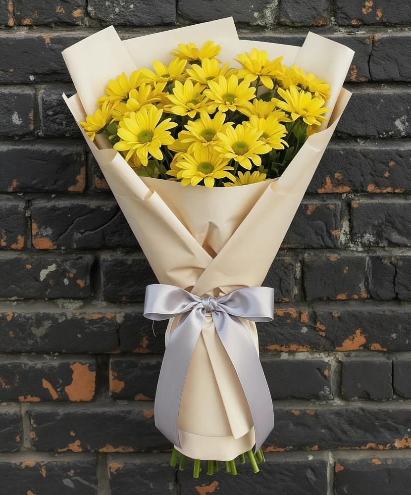 Букет цветов из: Хризантемы в Солянке
