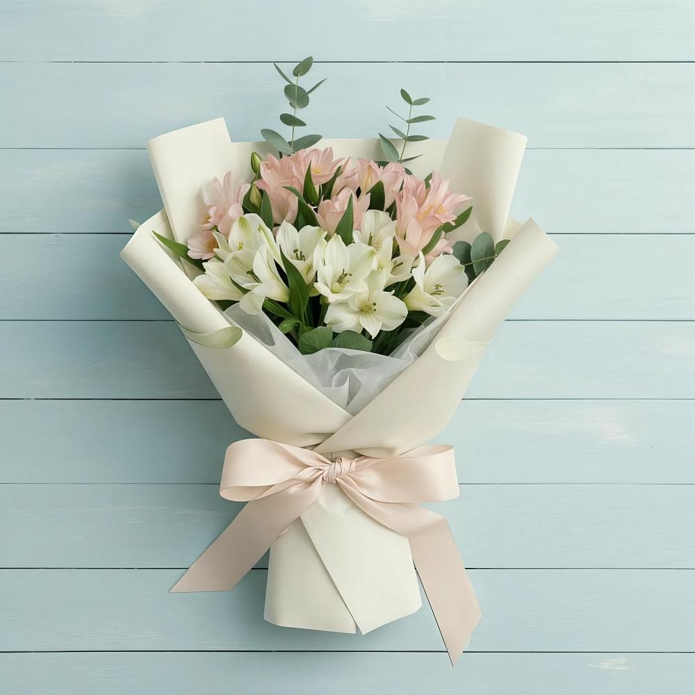 Букет цветов из: Альстромерии в Солянке