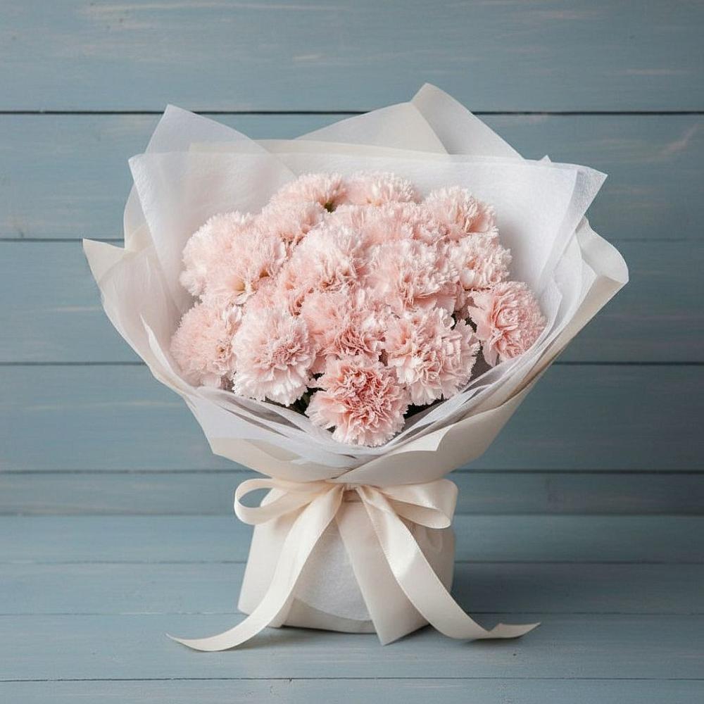 Букет цветов из: Гвоздики в Солянке