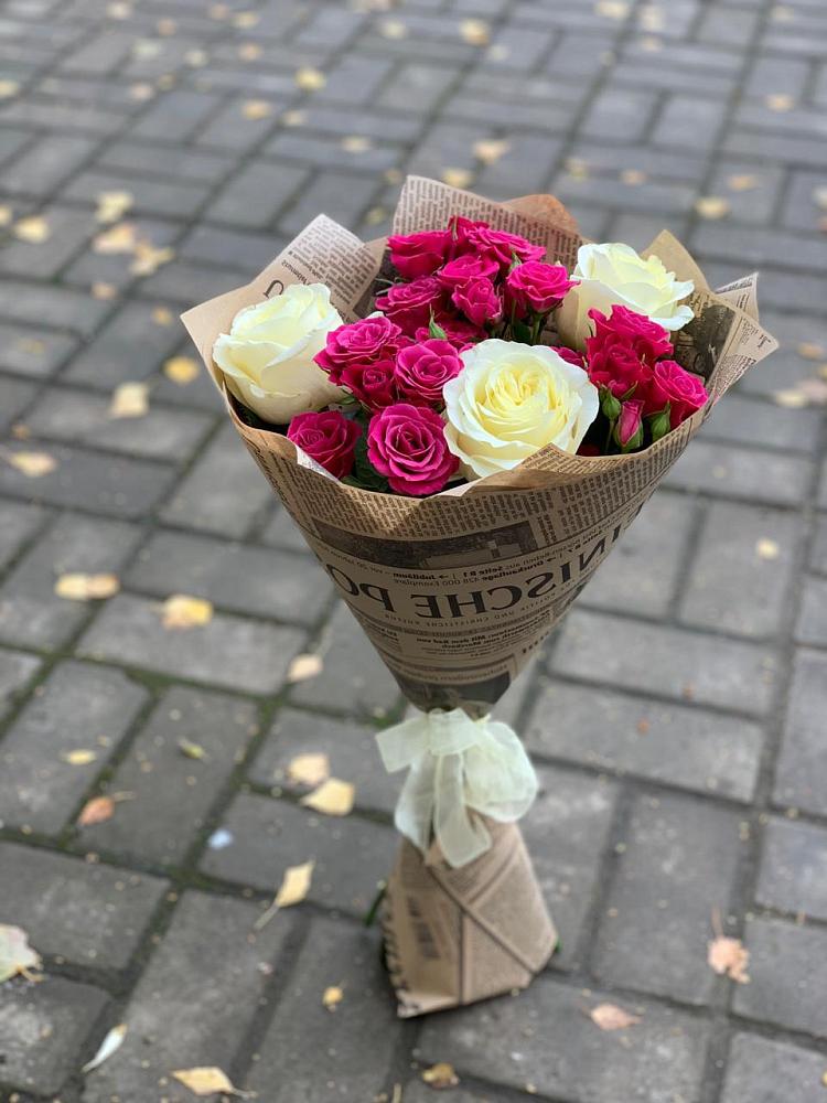 Букет цветов из: Розы в Солянке