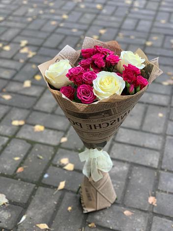 Букет цветов из: Розы в Солянке
