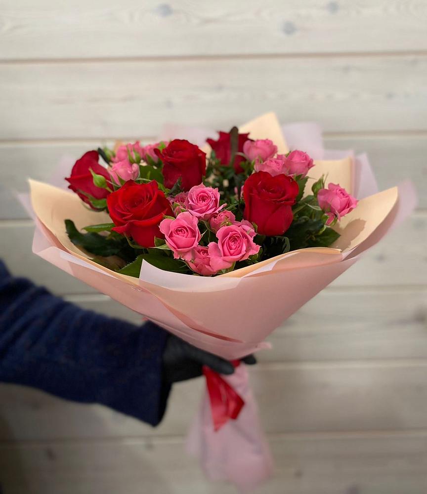 Букет цветов из: Розы в Солянке
