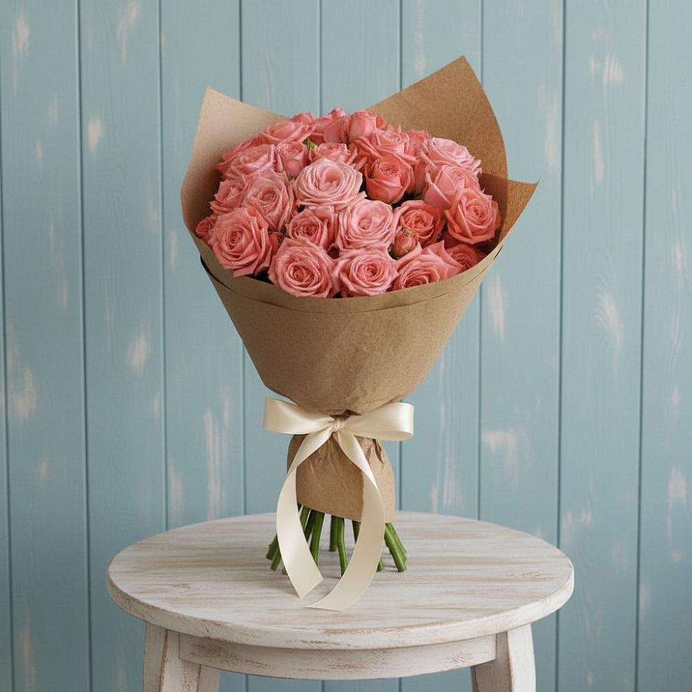 Букет цветов из: Розы в Солянке