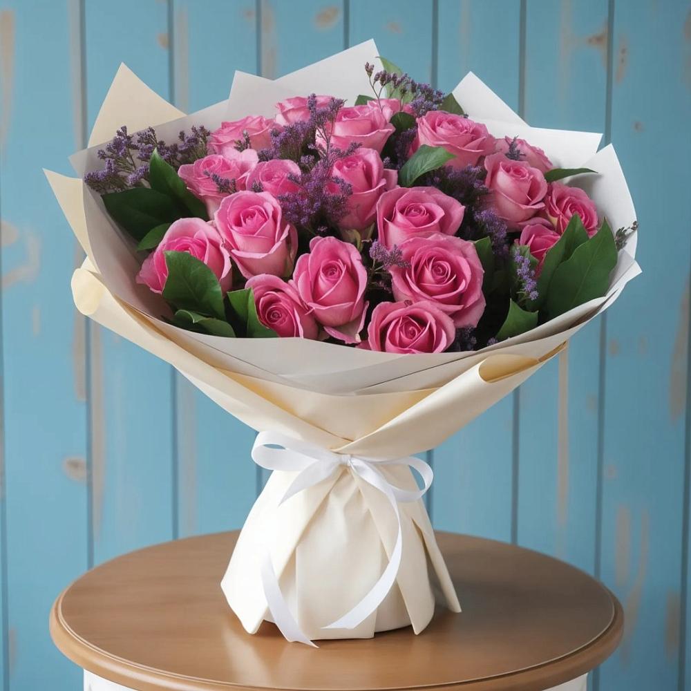 Букет цветов из: Розы в Солянке