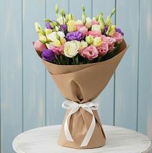 Букет цветов из:  Лизиантусы в Солянке