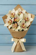 Букет цветов из:  Орхидеи и Розы в Солянке