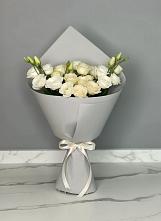 Букет цветов из:  Розы и Лизиантусы в Солянке